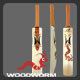 Woodworm Premier Flame Cricket Bat